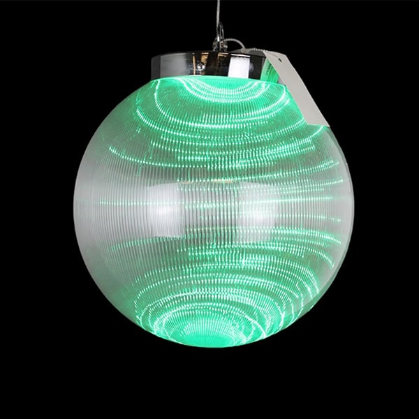 Borealis Ball Lighted Led Green 10