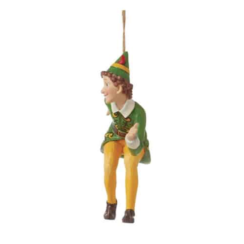 Buddy the Elf Crouching Ornament by Jim Shore Side