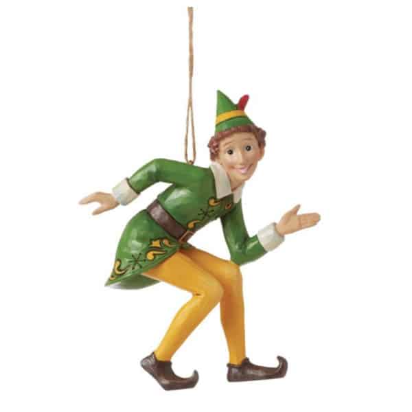 Buddy the Elf Crouching Ornament by Jim Shore