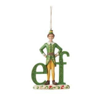 Buddy The Elf Name Ornament By Jim Shore