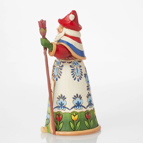 Dutch Santa Figurine by Jim Shore Side Two