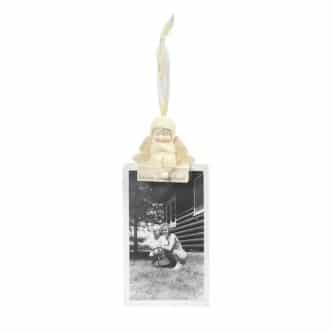 Forever In My Heart Photo Clip Snowbabies Ornament Pic