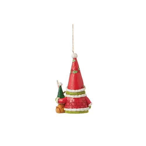 Gnome Grinch and Max Ornament by Jim Shore Back