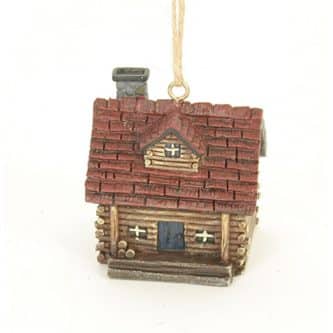 Little Log Cabin Ornament