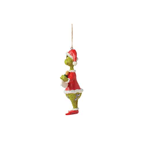 Merry Christmas Grinch Ornament by Jim Shore Side Two