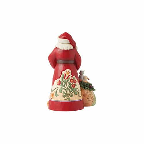 Pet Gifts Santa Figurine by Jim Shore Back