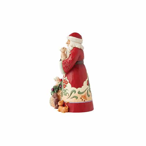 Pet Gifts Santa Figurine by Jim Shore Side Two