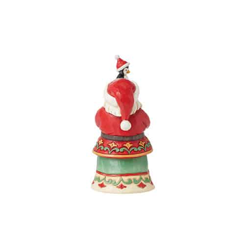 Pint Size Santa with Gifts Figurine by Jim Shore Back