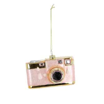 Pretty Pink Camera Ornament