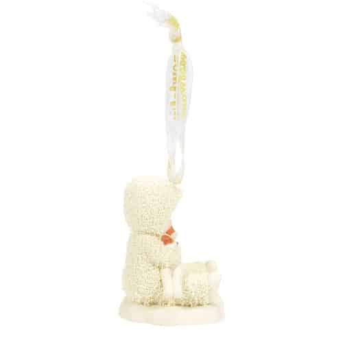 Puppy Love Snowbabies Ornament Side