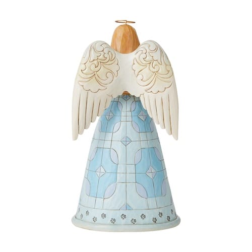 Rainbow Bridge Angel Figurine by Jim Shore Back