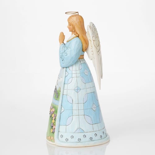 Rainbow Bridge Angel Figurine by Jim Shore Side Two