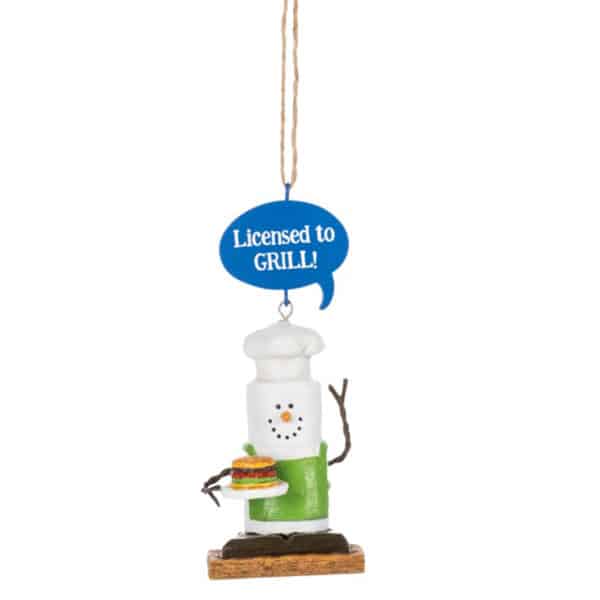 Smores Grilling Ornaments Licensed