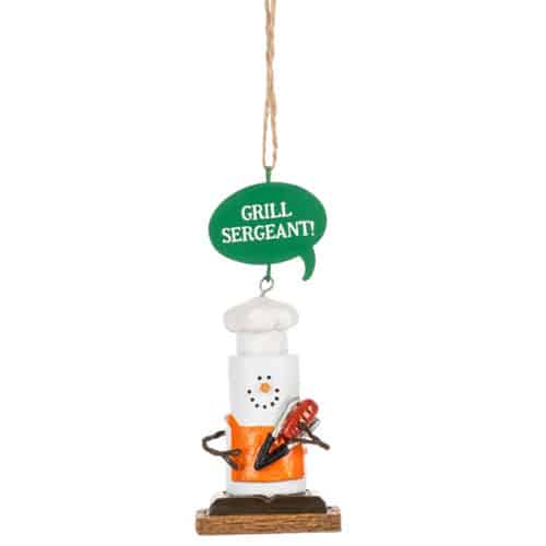 Smores Grilling Ornaments Sergeant