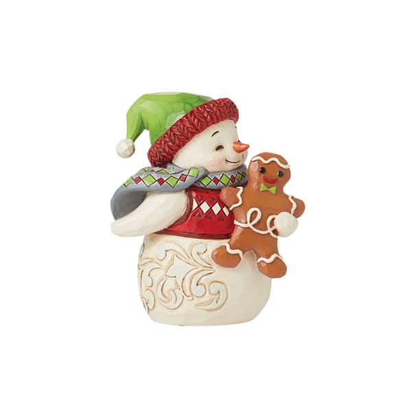 Snowman Gingerbread Cookie Figurine by Jim Shore