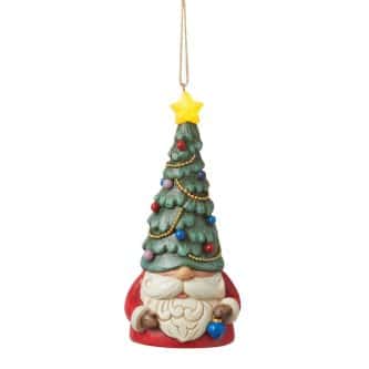 Starry Tree Hat Gnome Ornament By Jim Shore