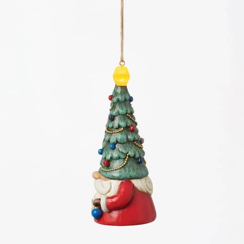 Starry Tree Hat Gnome Ornament by Jim Shore Side Two