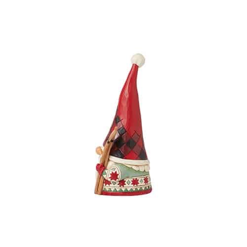 Tis the Ski son Gnome Figurine by Jim Shore Side Two