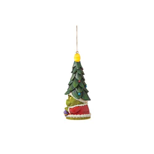 Tree Hat Gnome Grinch Ornament by Jim Shore Side Two