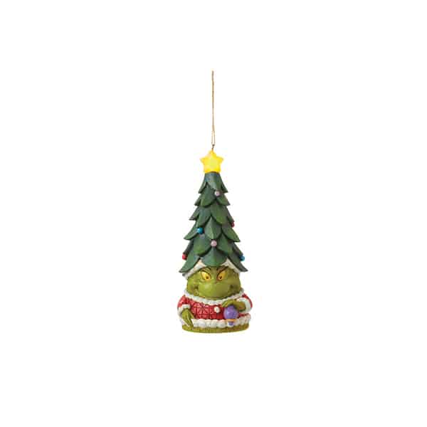 Tree Hat Gnome Grinch Ornament by Jim Shore