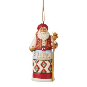 Turkey Santa Ornament By Jim Shore