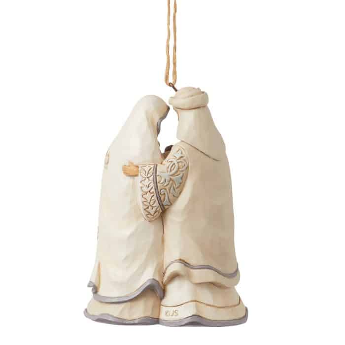 Woodland Holy Family Ornament by Jim Shore Back