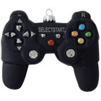 Black Video Controller Ornament