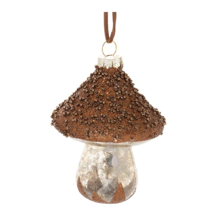 Little Brown Mushroom Ornament