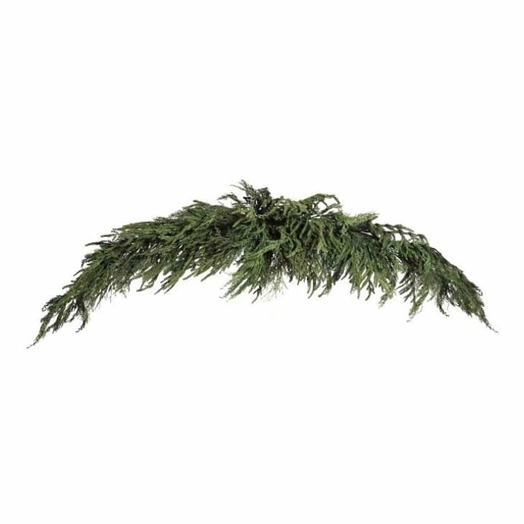 Natural Touch Luxury Cyprus Norfolk Pine Swag Garland 72 Gigapixel