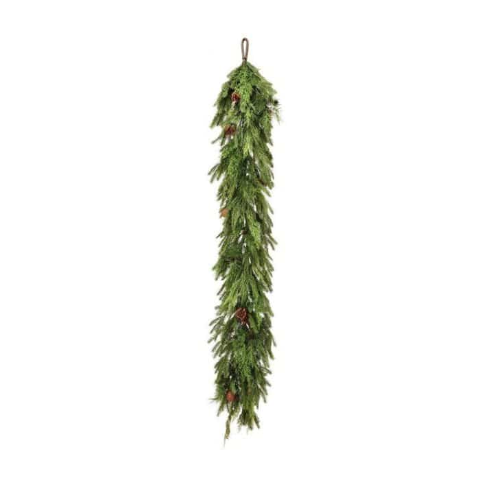 Natural Touch Mix Evergreen Garland 72 X 12 gigapixeljpg