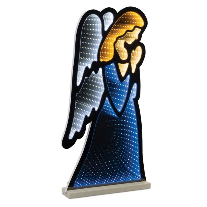 Blue Angel Infinity Light Lit Decor