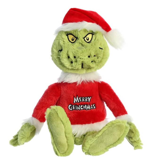 Dr Seuss Merry Grinchmas Grinch Plush