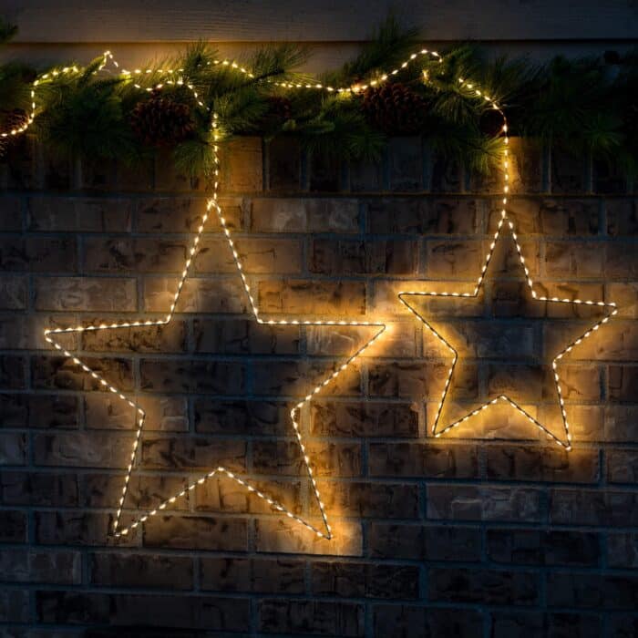 Hanging Star Light Set of Two Glamour