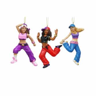 Hip Hop Dancer Ornaments