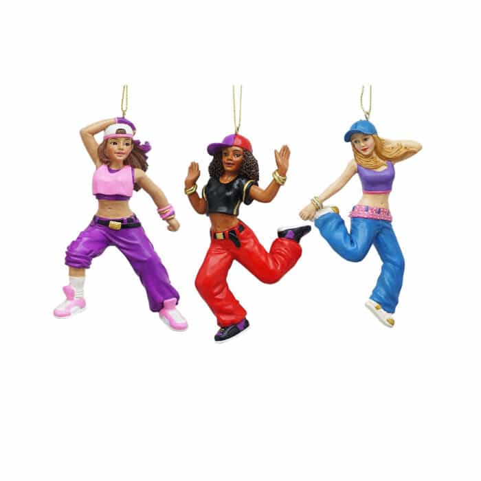 Hip Hop Dancer Ornaments