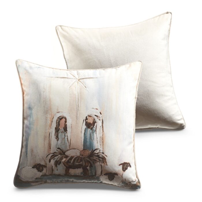 Holy Family Blessings Pillow