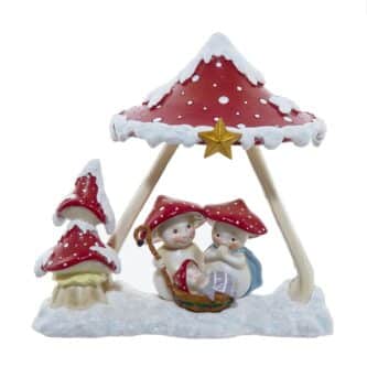 Merry Little Mushroom Nativity