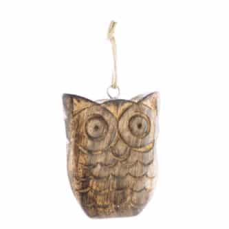 Oath The Wooden Owl Ornament