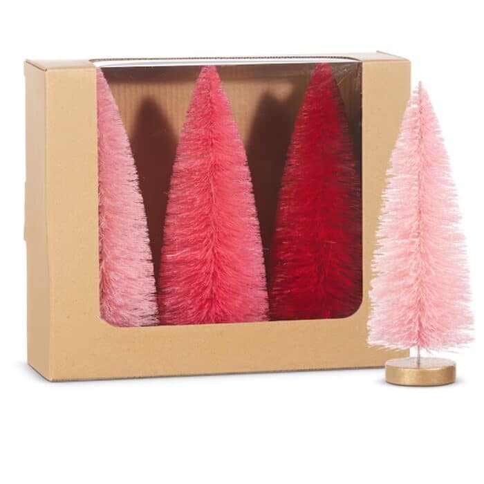 Pink Bottle Brush Trees a