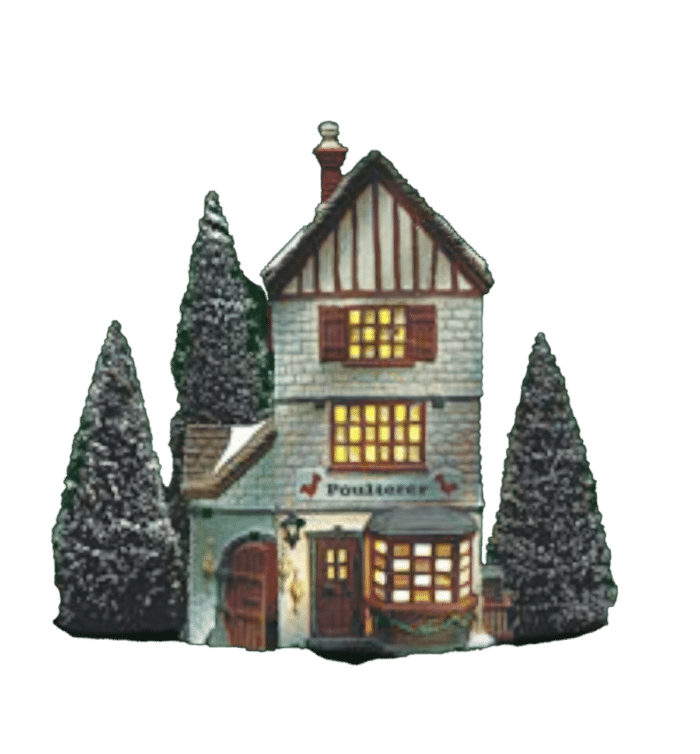 Poulterer Dept 56 Dickens Village Pre owned