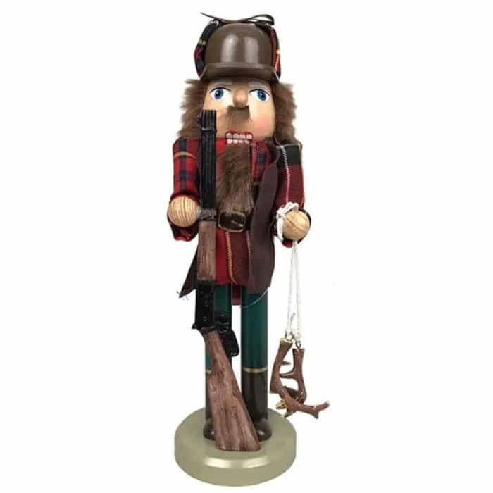 Retro Deer Hunter Nutcracker