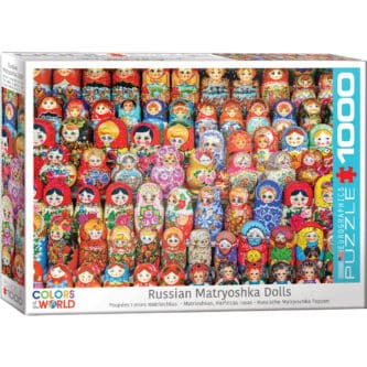 Russian Matryoshka Dolls Puzzle 1000 Pieces
