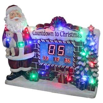 Santas countdown To Christmas Digital Sculpture