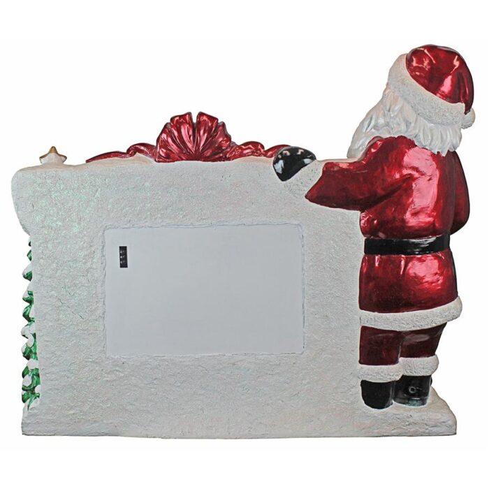 Santas Countdown to Christmas Digital Sculpture Back