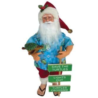 Save The Turtles Santa