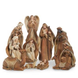 Up On The Mountain Nativity Set