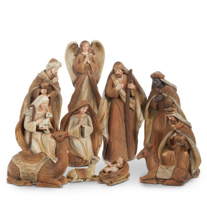 Up on the Mountain Nativity Set