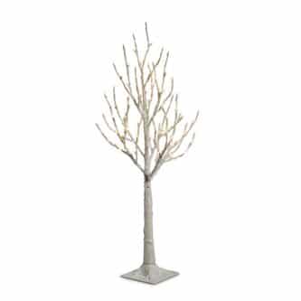 White Iced Birch Lighted 35 Tree