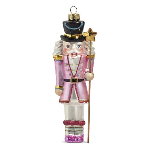 Blushing Pink Nutcracker Ornament