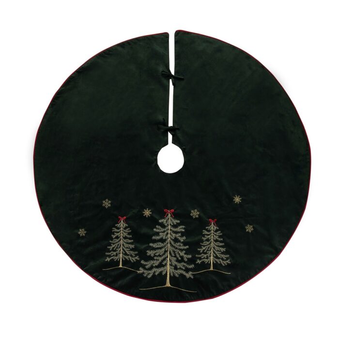 Christmas Tree Green Tree Skirt 54
